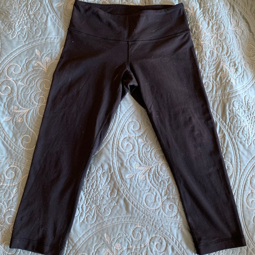 Lululemon wonder under crop legging